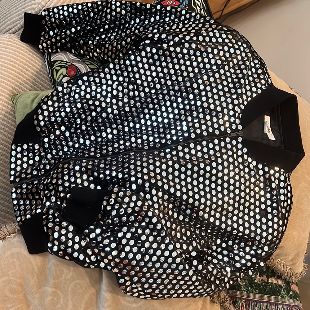 Front zippered Evening Jacket